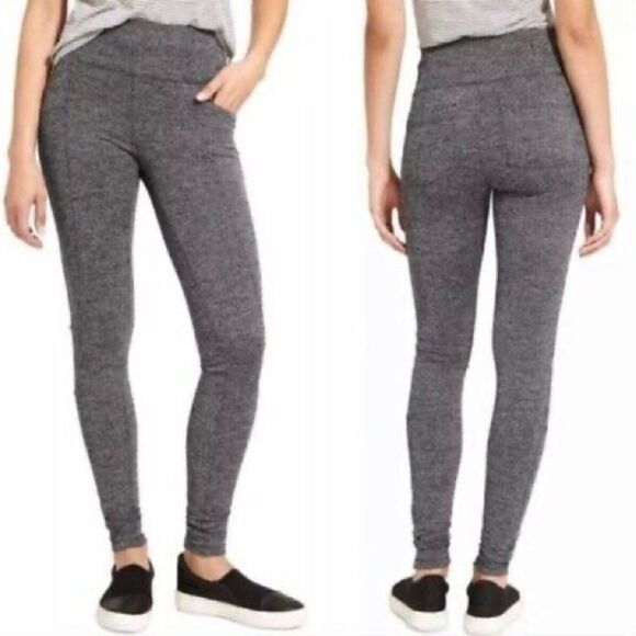 ATHLETA METRO SIZE LARGE SKINNY LEGGINGS PANTS - Picture 1 of 5